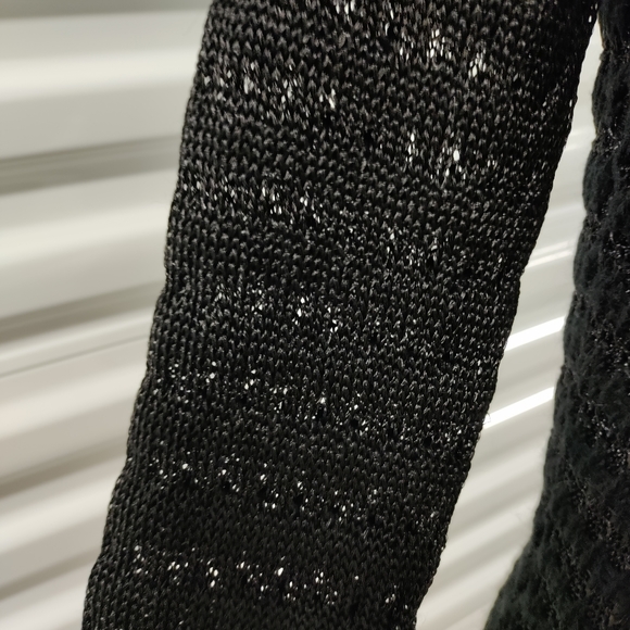 Rag & Bone | Alpaca & Viscose Black Open Knit Cardigan Sweater Womens Size XS - Picture 9 of 16